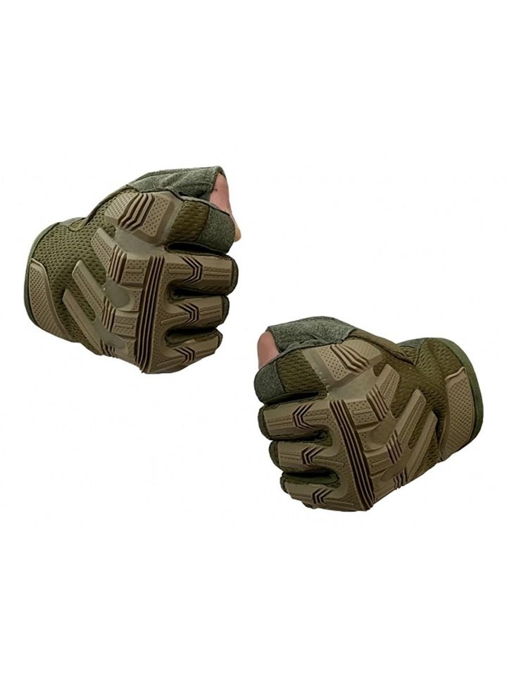 Перчатки тактические беспалые Jiusuyi (олива)