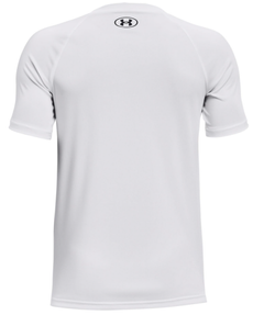 Детская теннисная футболка Under Armour Tech Big Logo SS - White