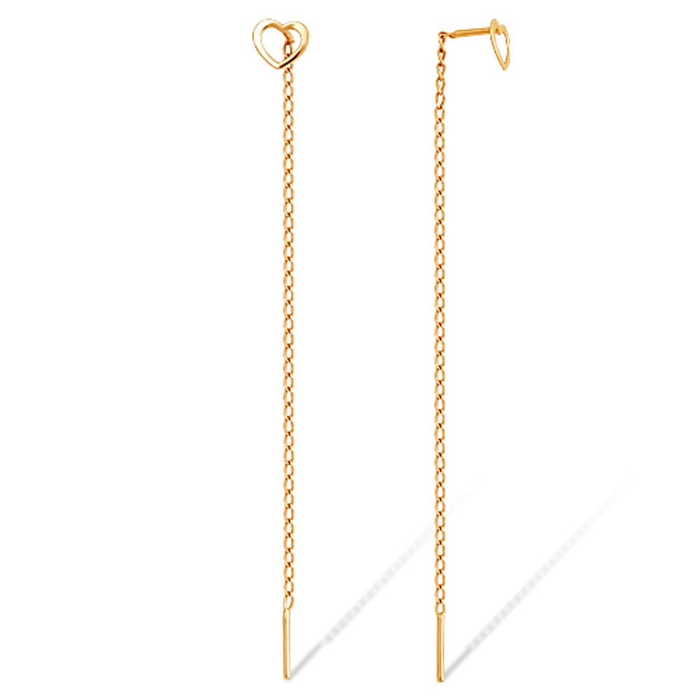 Серьги из золота 585 пробы