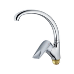 Смеситель для кухни 40к CN70337 CRON высокий пов. излив, п/гайку, ХРОМ