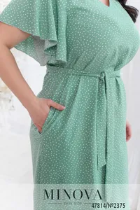 Платье 2375-мятный Minova