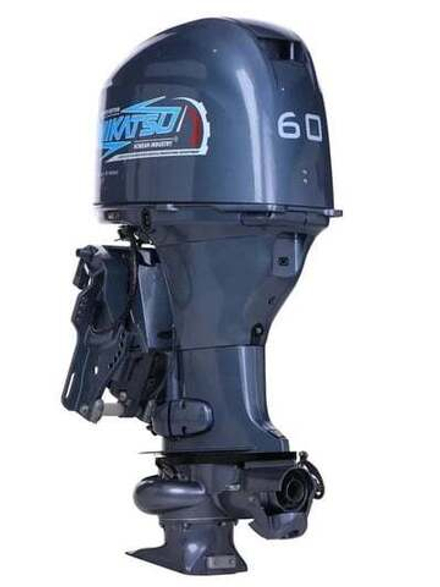 4х-тактный лодочный мотор MIKATSU MF60FEL-T-EFI с водомётной насадкой