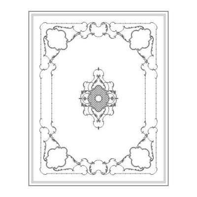 Потолок RODECOR Камелия Ф2 88012CN (5000*4000)