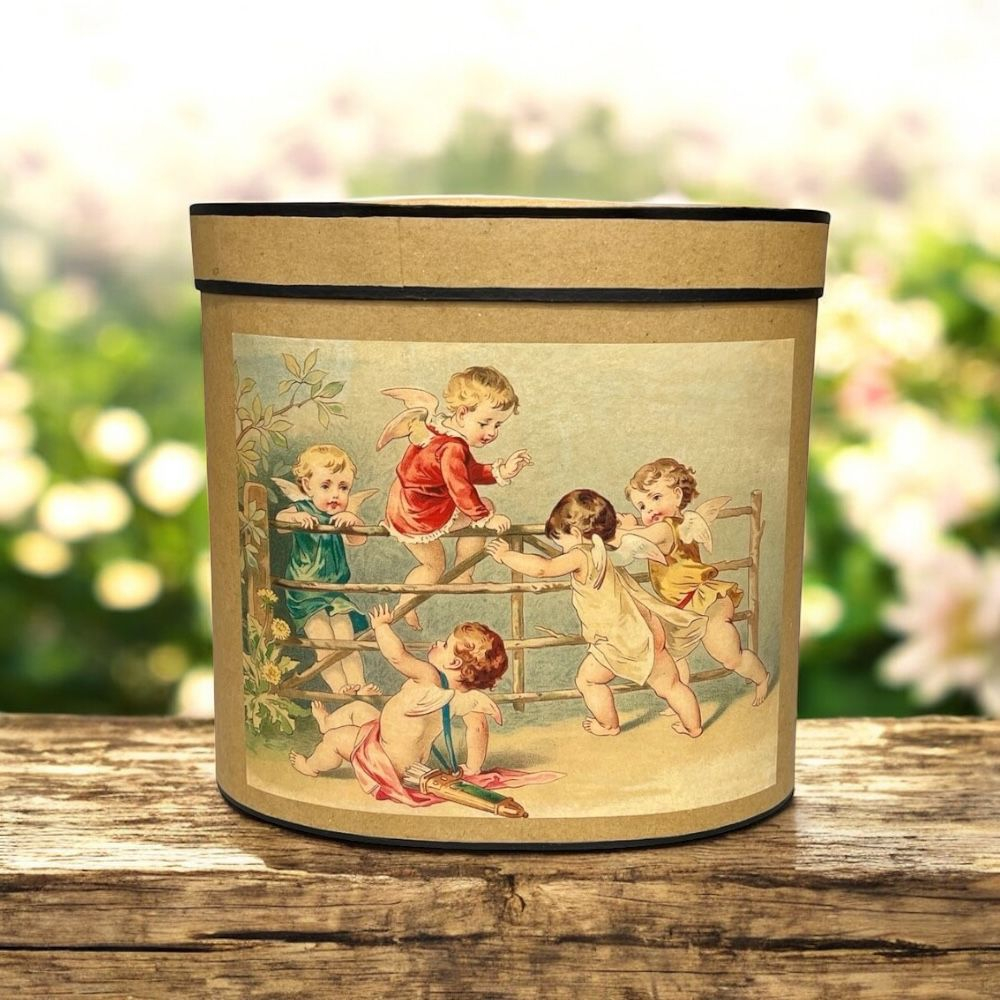 Коробка из папье -маше Детки 24 см