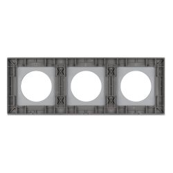 Рамка стеклянная FRM-GLARE-GC-3-GR (Arlight, -) 043840