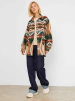 Рубашка Kefirmaykifer Оверсайз Этно скандинавия