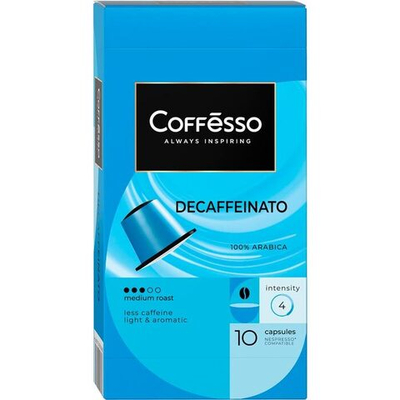 Кофе в капсулах Coffesso Nespresso Decaffeinato 5 г (10 шт)