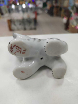 Статуэтка «Котёнок», Вербилки, фарфор, СССР, 1970-е гг.