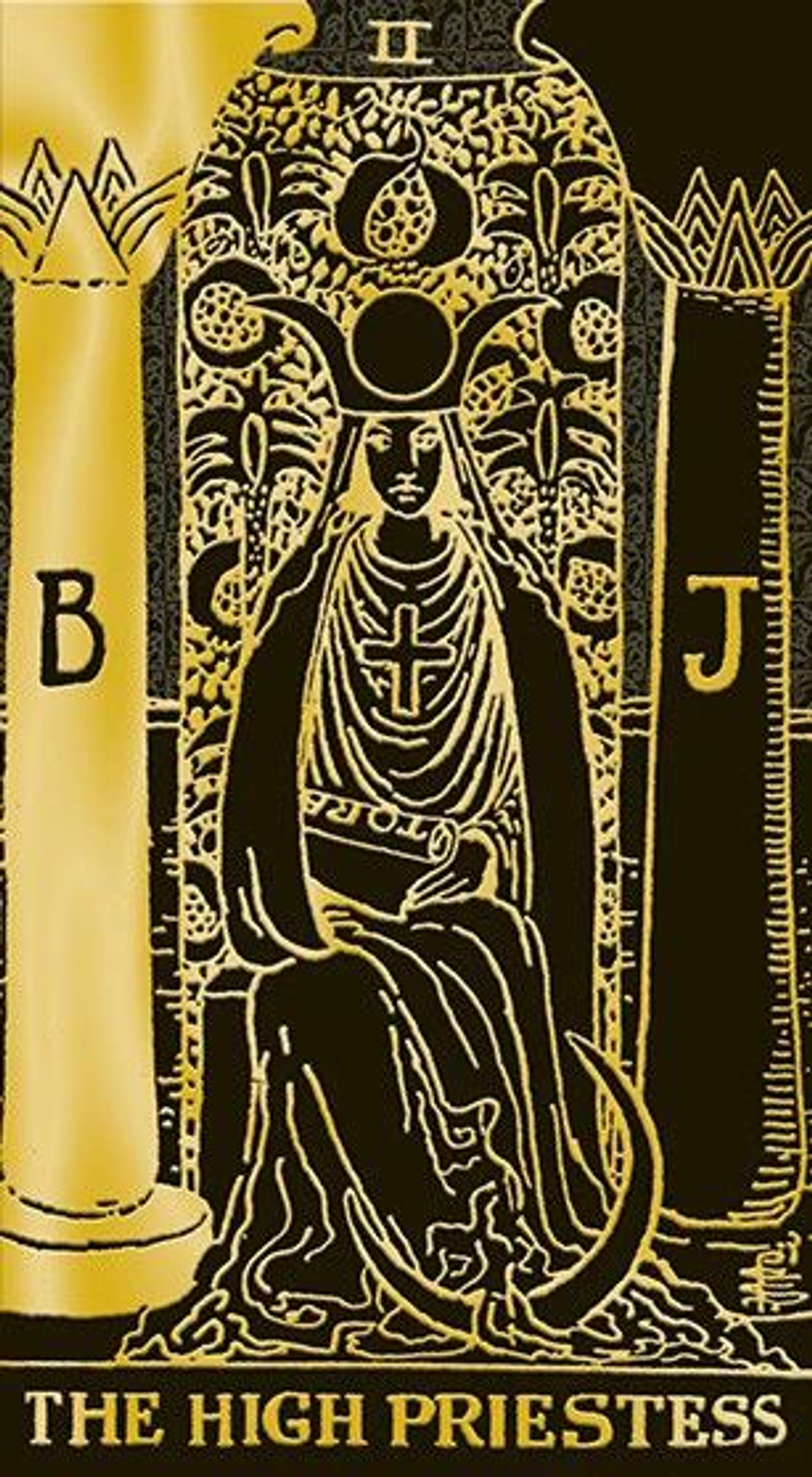 Набор "Таро Золото на Чёрном / Gold & Black edition Tarot"