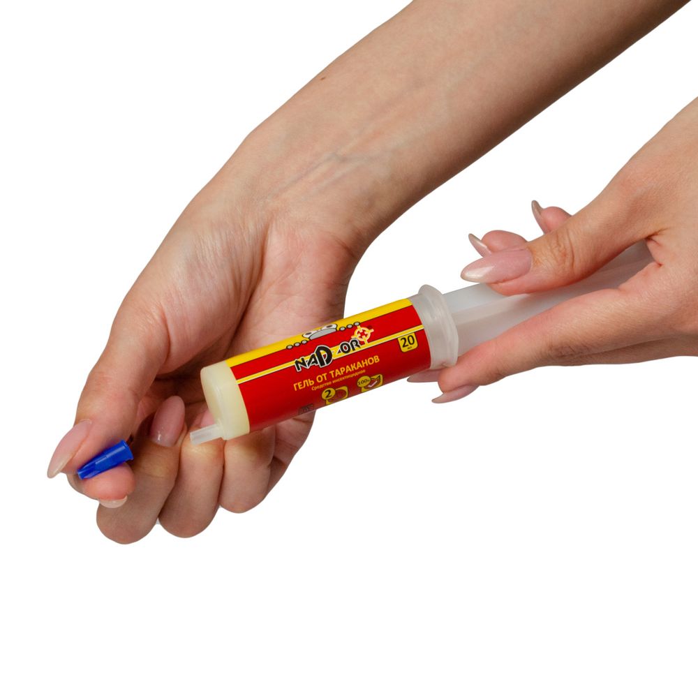 Гель от тараканов в шприце, 20 г, Nadzor, 21033