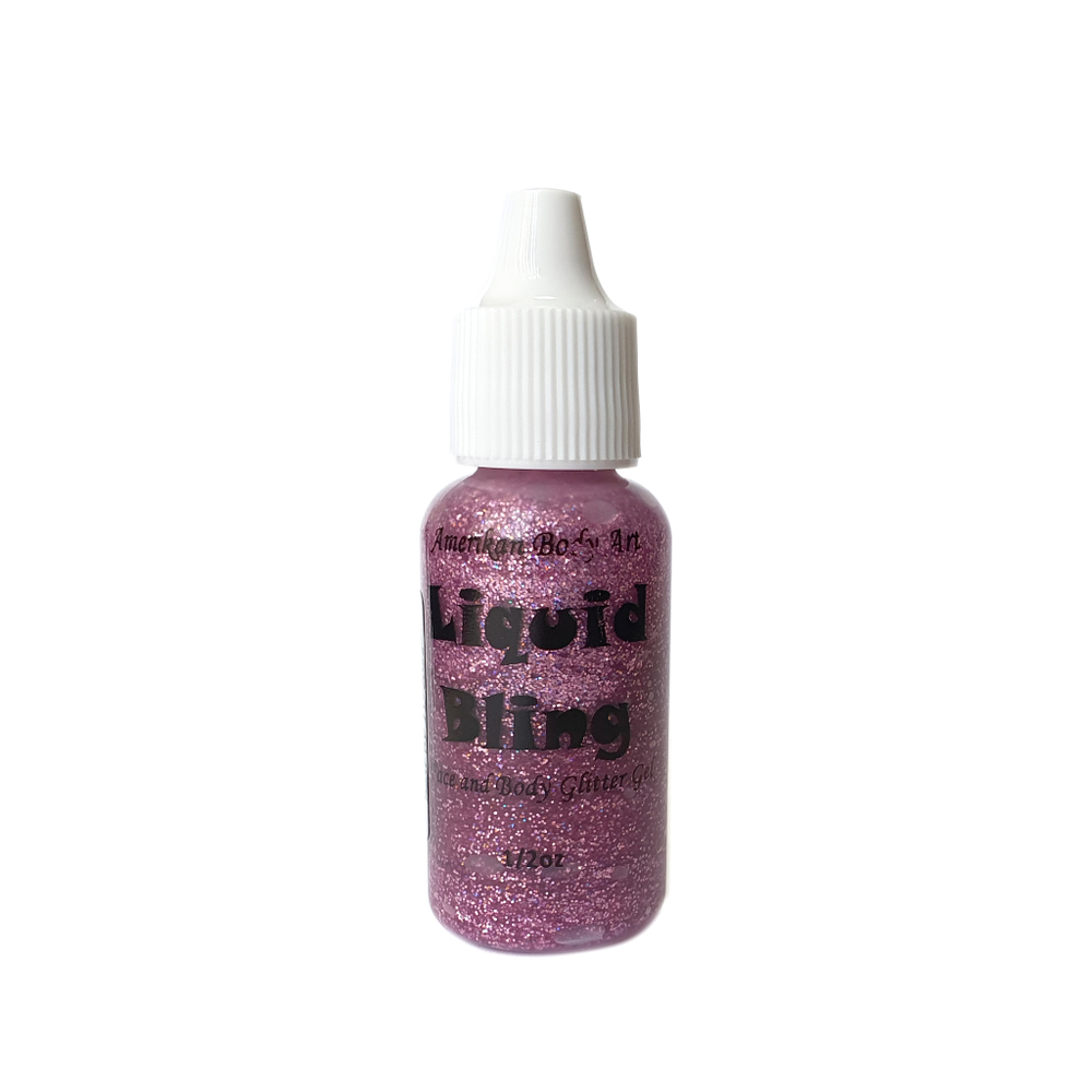 Гель-блестки-линер Liquid bling розовые Tickled Pink 15 ml