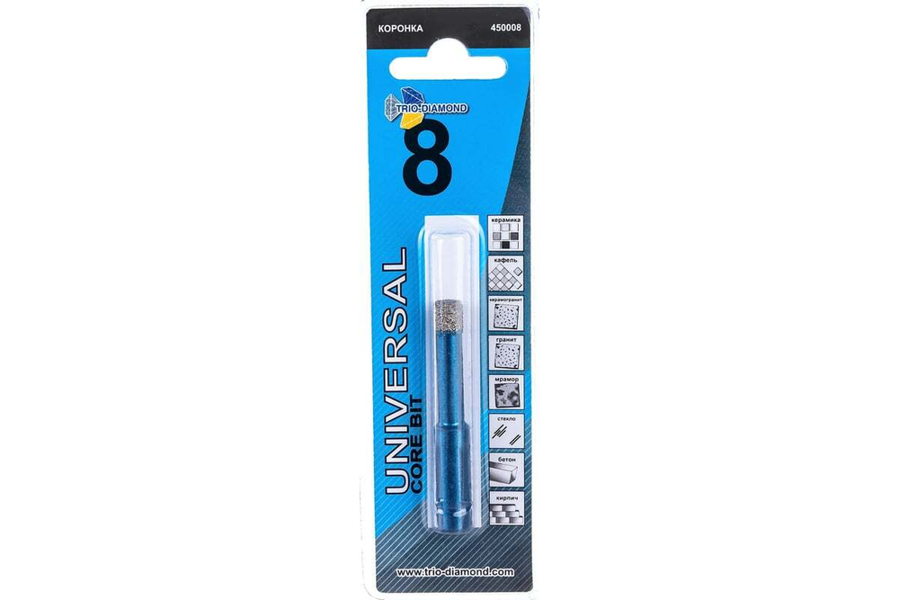 8 Коронка алмазная Trio-Diamond Universal8*35 mm