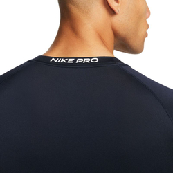 Компрессионка  Nike Pro Dri-FIT Tight Long-Sleeve фитнес Top - небесный