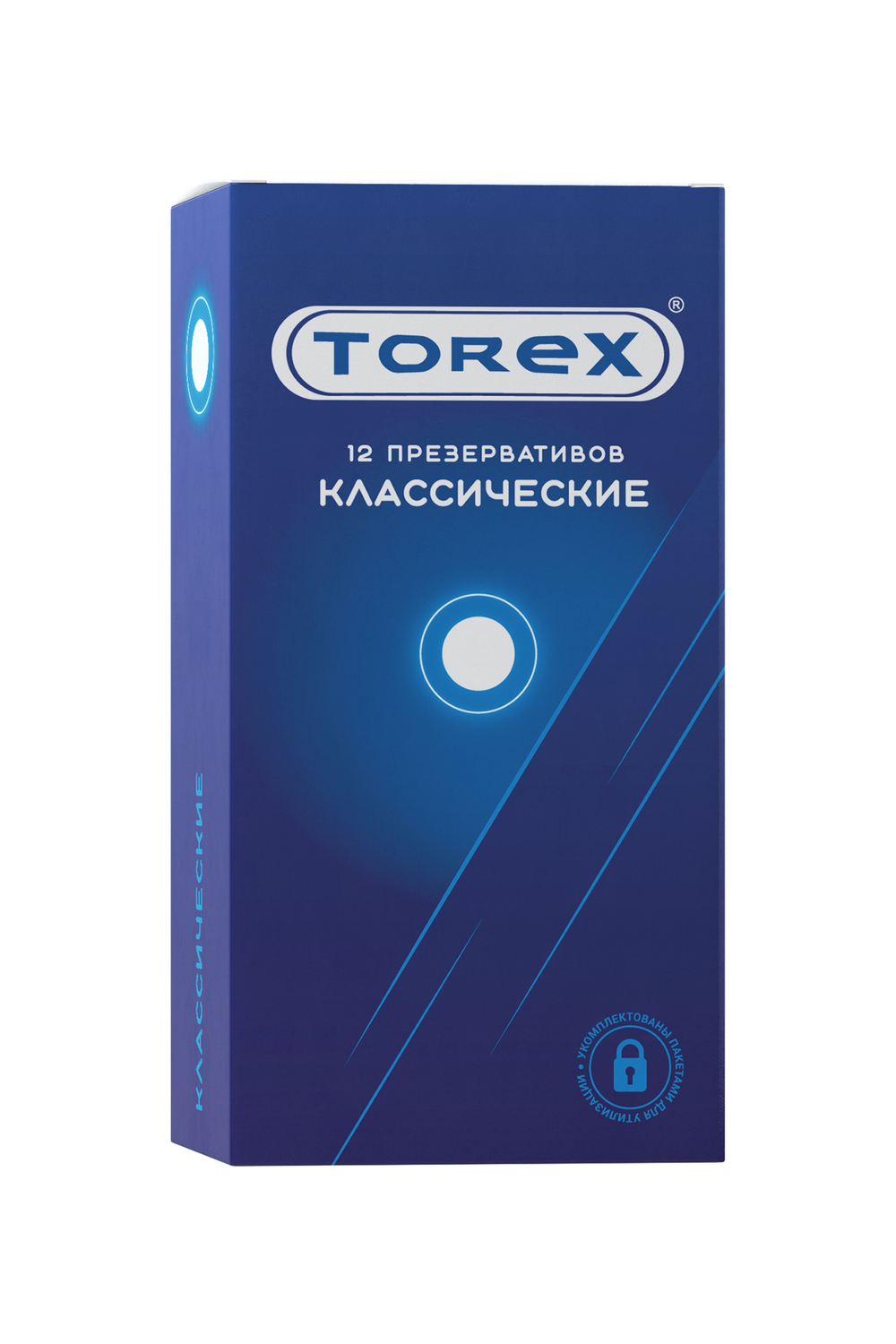 Презервативы классические TOREX латекс, №12, 19 см