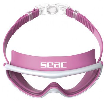 Очки-маска для плавания детские Seac Benny розовый