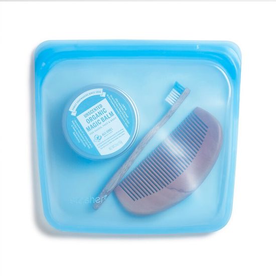 Контейнер для хранения продуктов Stasher голубой 450 мл