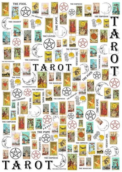 Слайдер-дизайн Crazy Shine Nails: Карты таро