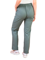 Брюки медицинские женские Тезис TZ315, на резинке со шнурком, черный, 44