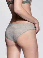 Комплект Chic: бюстгальтер-балконет и трусики-слипы (Размер: 4B) (Цвет: коричневый камуфляж)