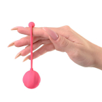 Коралловый вагинальный шарик 3,1см ToyFa L'roina Rosy 564005