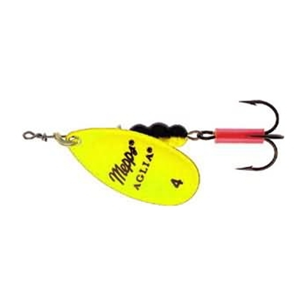 Блесна вращающаяся Mepps AGLIA FLUO, 4, Chartreuse