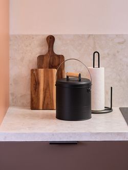 Контейнер для пищевых отходов с фильтром Irmel, 3,5 л, графит