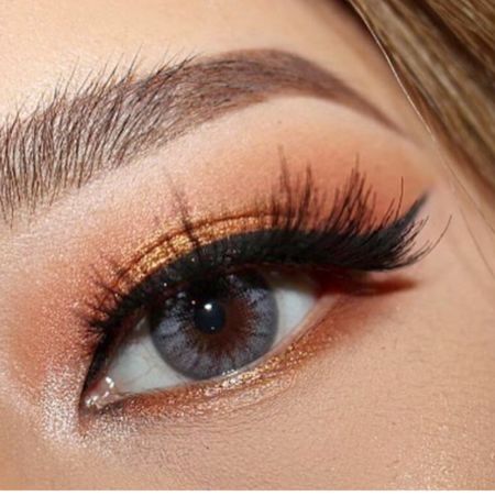 Темно-серые линзы c окантовкой на 12 мес. Marquise elegance dark gray m2 / Линзы для светлых и темных глаз с диоптриями