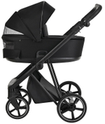 Детская коляска Roan Sol 3 в 1 с автокреслом Avionaut Silver Black RSL/1017 Raven/Black