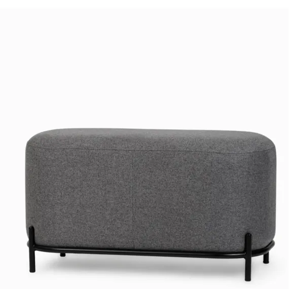 Пуф Pawai 80х45 см, тёмно-серый