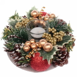 Подсвечник «Зимний вечер» 16 см