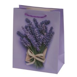 GAEM Пакет подарочный S (бумага 210г/м2, блок 12шт), L18 W10 H23 см, 4в.