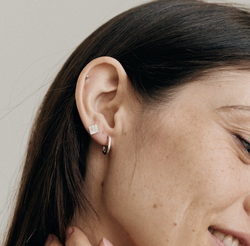 серьги zero mini