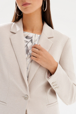 1973 Жакет женский (бежевый меланж)