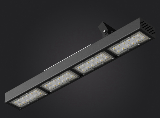 Светильник LED 100Вт 5000К 16200Лм IP67 Awax II U1 Lens D30 776х94х100мм DARKLUM