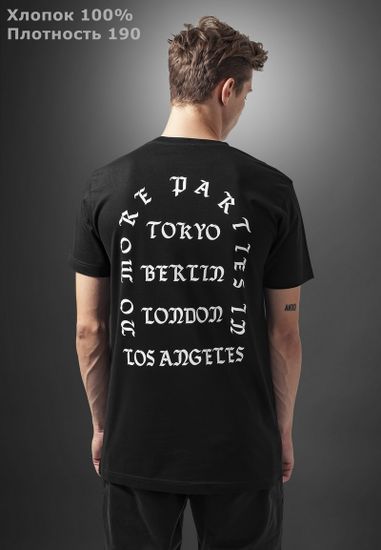 Футболка MISTER TEE LA Tee Black