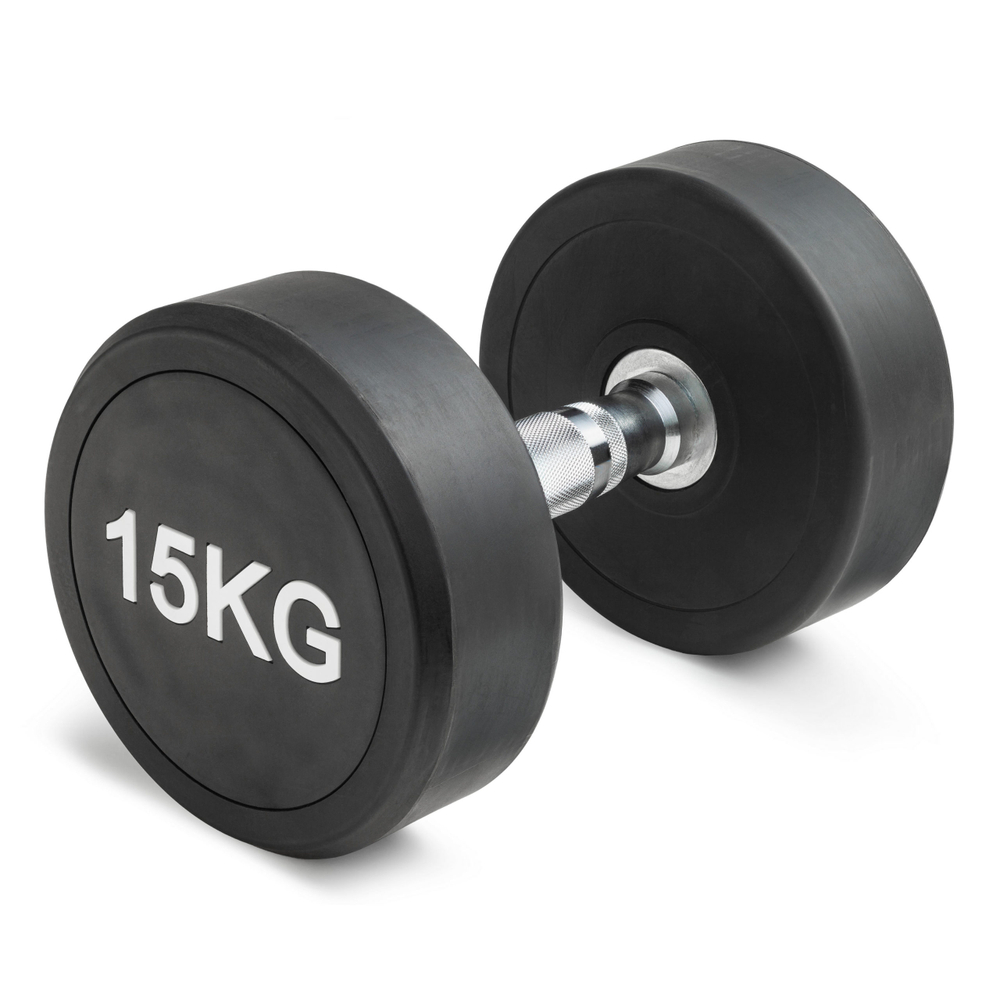 Гантель неразборная круглая 15 кг. VictoryFit VF-R150