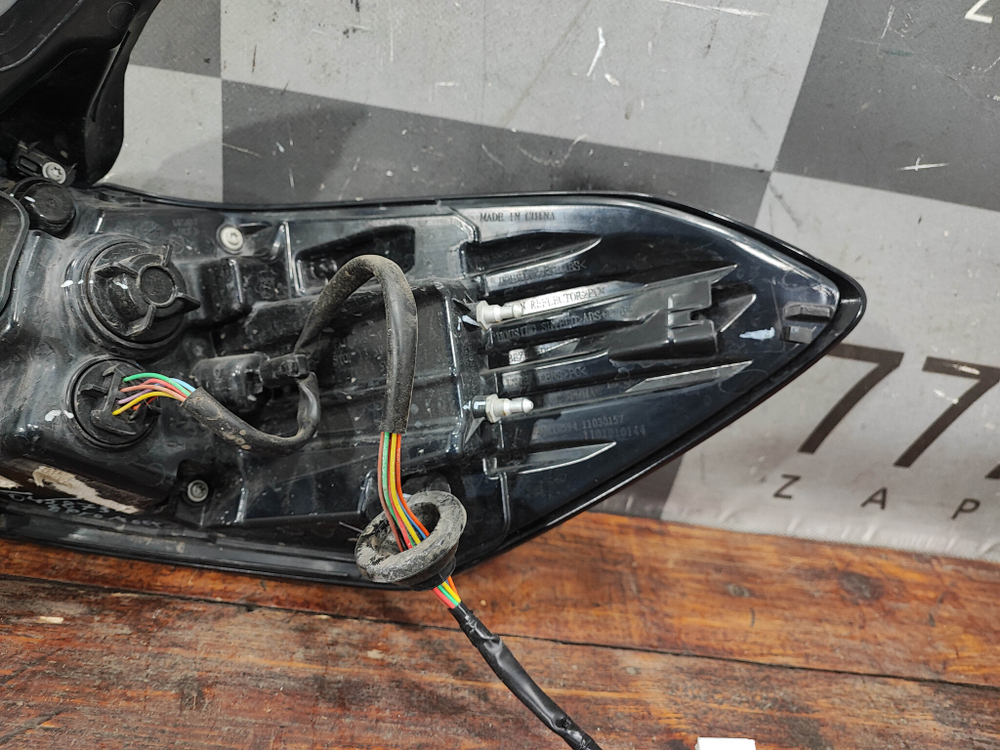 Фонарь задний левый Chery Tiggo 8 Pro Max 22-нв Б/У Оригинал 605000690AA