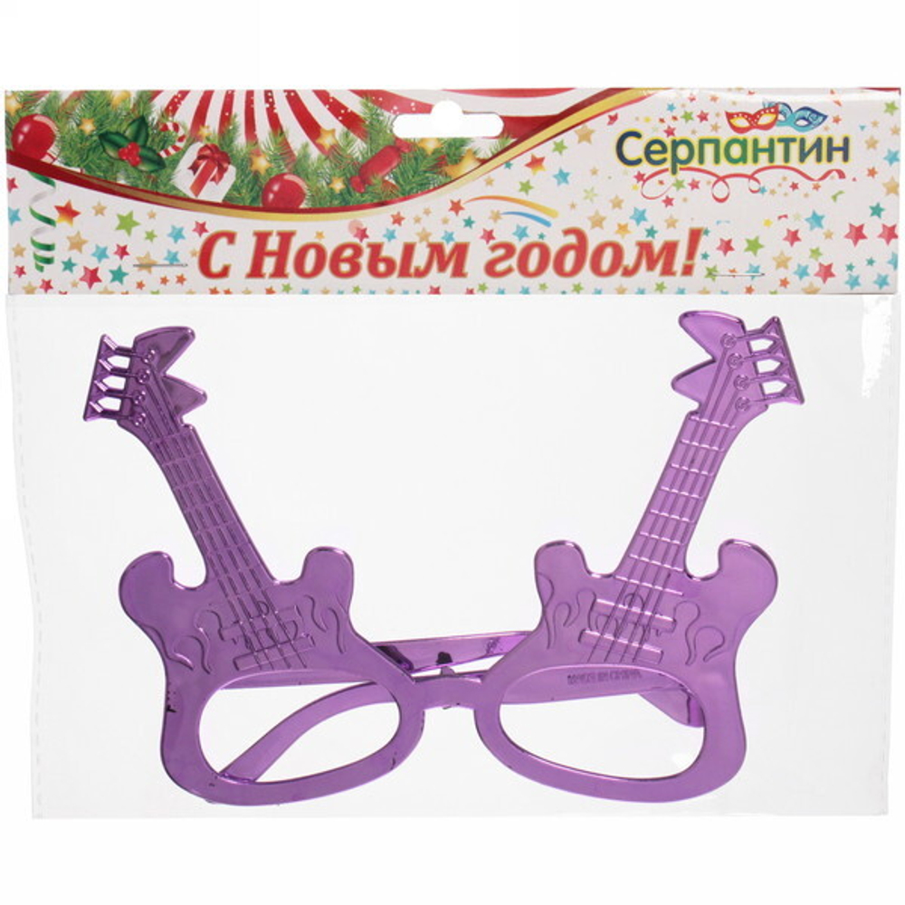 Очки карнавальные «Рок-н-ролл», микс