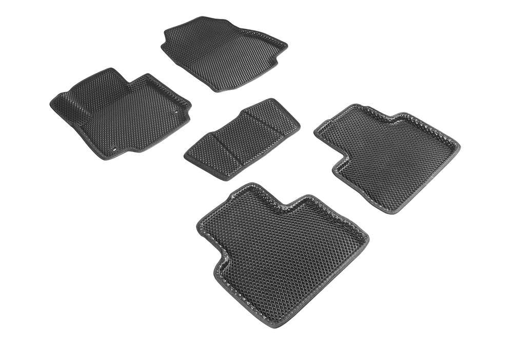 Коврики EVA 3D ромб для Toyota RAV4 V (XA50) МКПП 2019-н.в. Seintex.95197