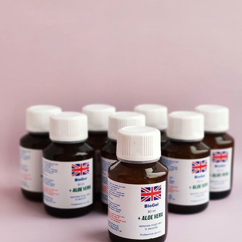 Биогель для педикюра Derma Pharms UK Aloe Vera (Алоэ Вера) 60 мл.