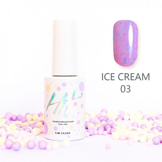 HIT gel, Гель-лак Ice Cream №03