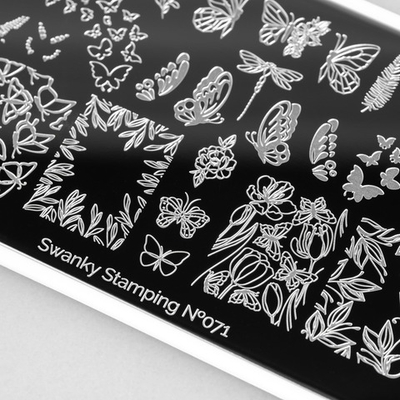 Swanky Stamping Пластина для стемпинга 071