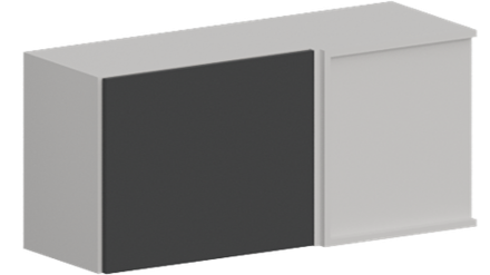 Кухня Модуль ШВУГ 1009 Вотан / Графит Софт