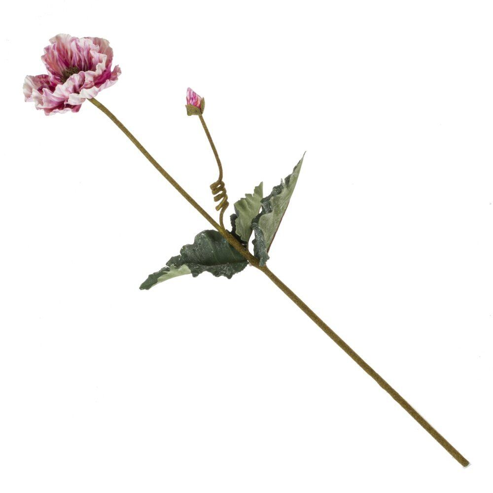 GAEM Цветок искусственный "Мак", L16 W11 H91 см