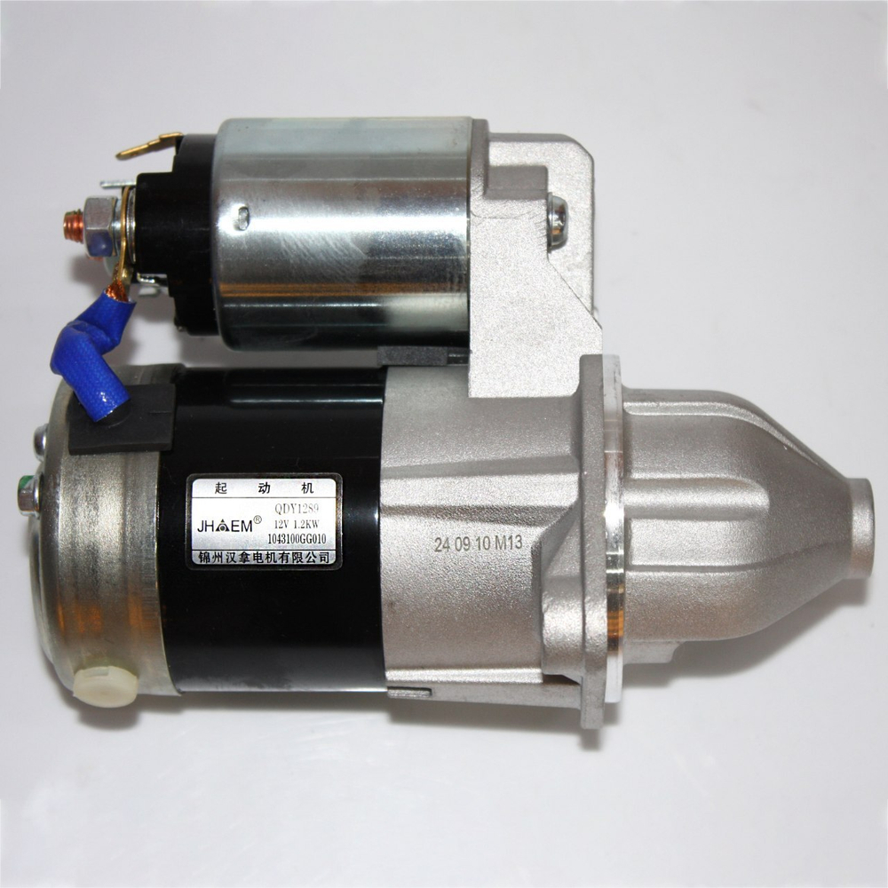 Стартер 1043100GG010 для JAC J7, JS4, S3 / Москвич-3