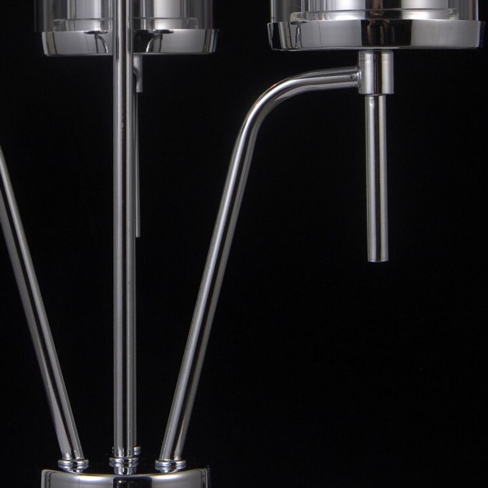 Настольная лампа декоративная Natali Kovaltseva Helsinki II HELSINKI II 79012-3T CHROME