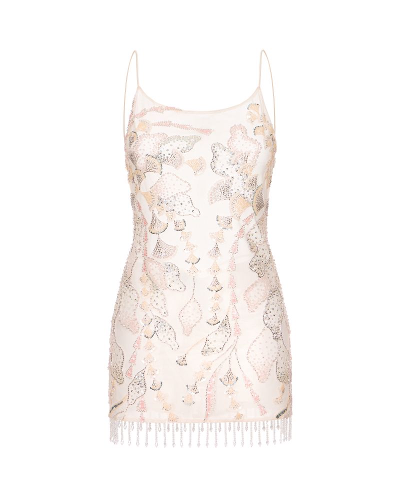 Вязаное платье Aiwaska коричневое