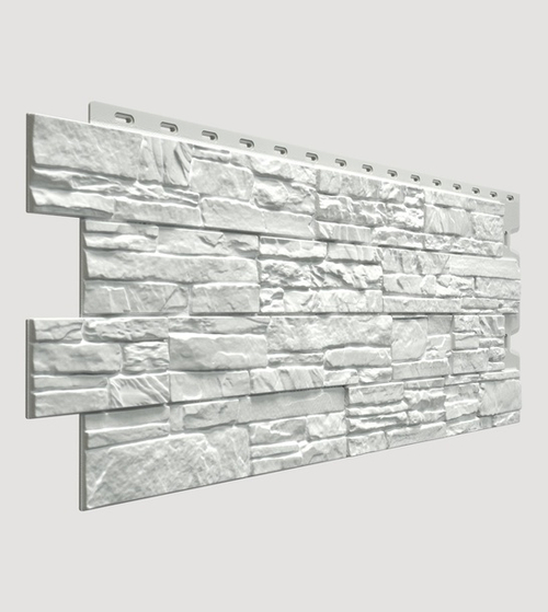 Фасадная панель Docke STEIN Молочный 1098*400мм 0,44м2