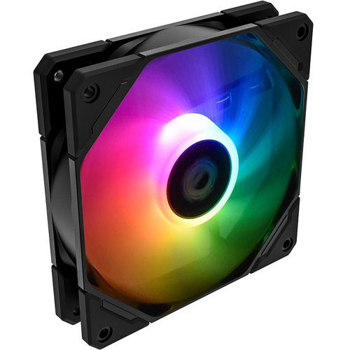 Вентилятор д/корпуса 120x120x25 ID-COOLING, 500-1500 об/мин, 4-35 дБ, гидродинамический, RGB, 4-pin PWM (TF-12025-ARGB)