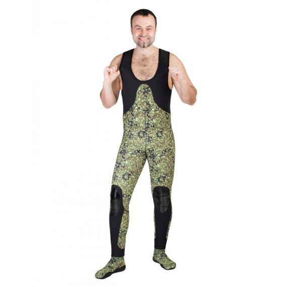 Гидрокостюм Scorpena C3 - 7 мм GREEN Camo